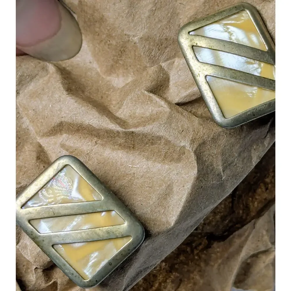 MCM vintage goldtone